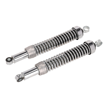 SET Federbeine vorn, aussenliegende Chromfeder, MZ ES125, ES150